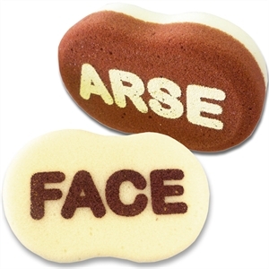 Bum Face Novelty Bathroom Sponge