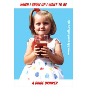 Funny Binge Drinker Occasion Card