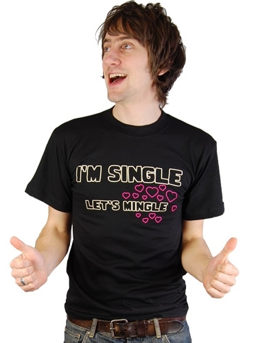 I'm Single, Let's Mingle Tee