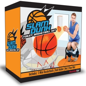 Toilet Basketball Shooting Game