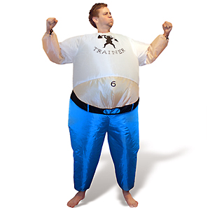 Giant Body Builder Blow Up Fancy Dress Costume - £34.99 : Next Day ...